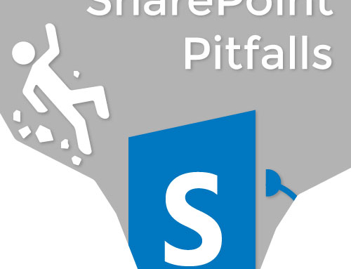Common Pitfalls for Early SharePoint Developers